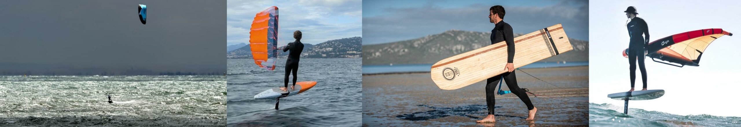 Plusieurs sports de glisse nautiques représentés