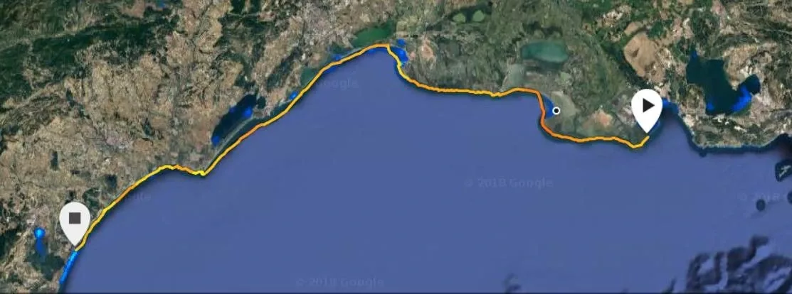 200 km en Tiki entre Port-Saint-Louis-du-Rhône et Gruissan